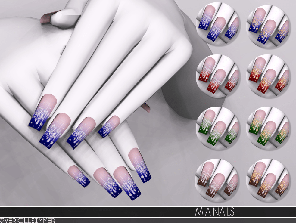 Sims4 nails cc 23