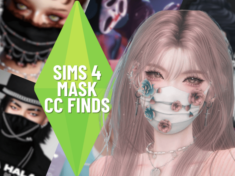 Sims 4 Mask CC for an Outstanding Experience