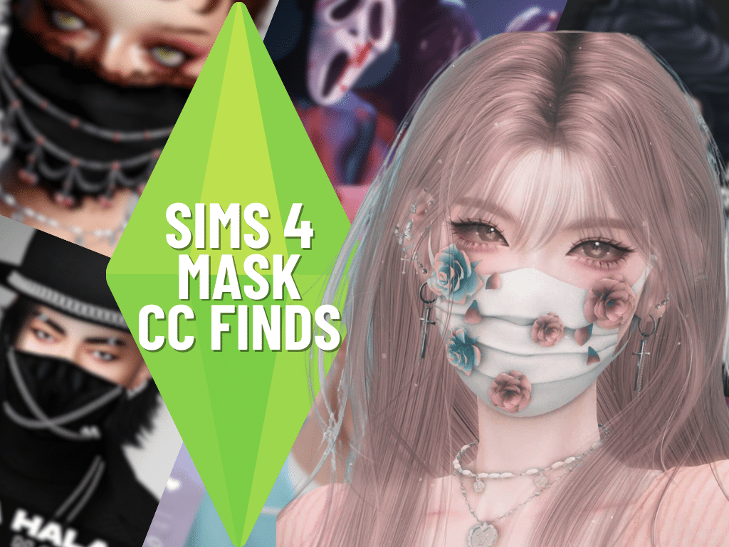 SnootySims Mask CC Finds