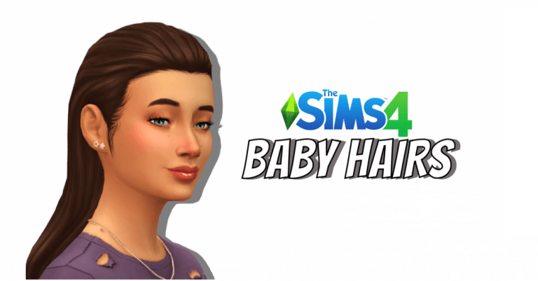 Sims 4 Baby Hairs CC and Mods You Must Have