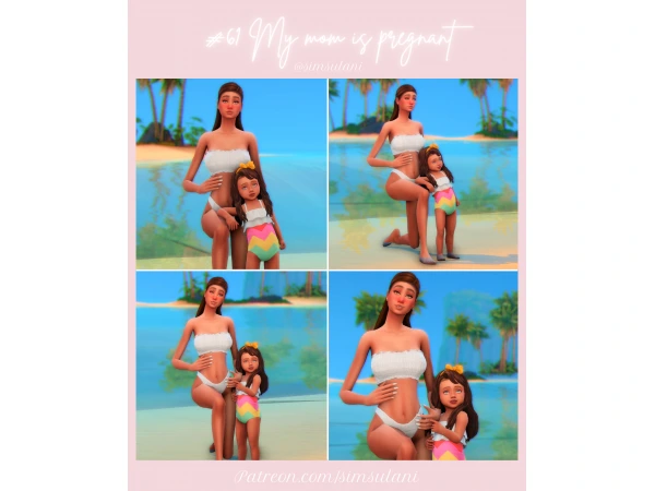 my mom is pregnant ! by simsulani - the sims 4