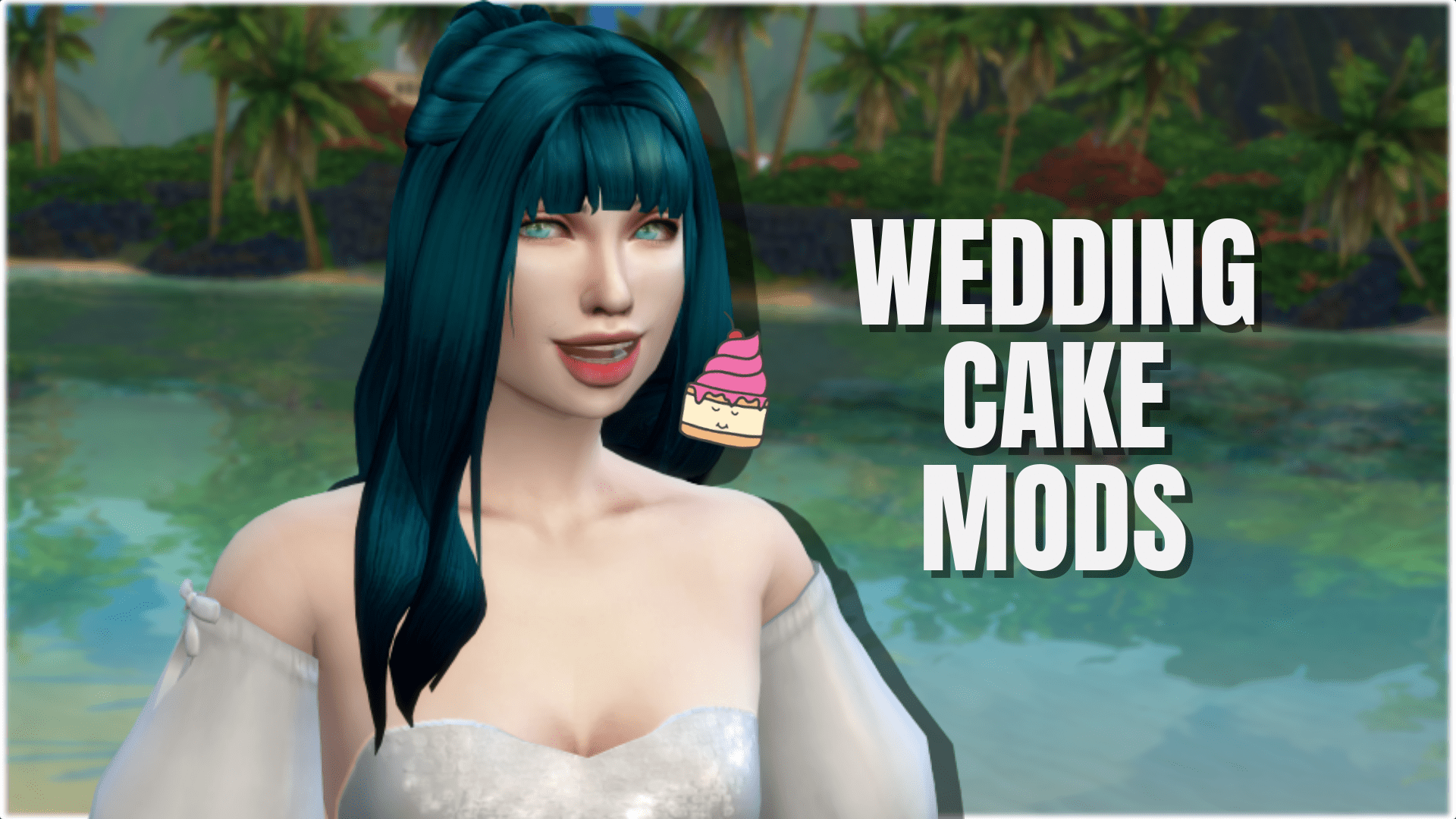 Ultimate Wedding Cake Sims 4 Custom Content SNOOTYSIMS   Sims4weddingcake 