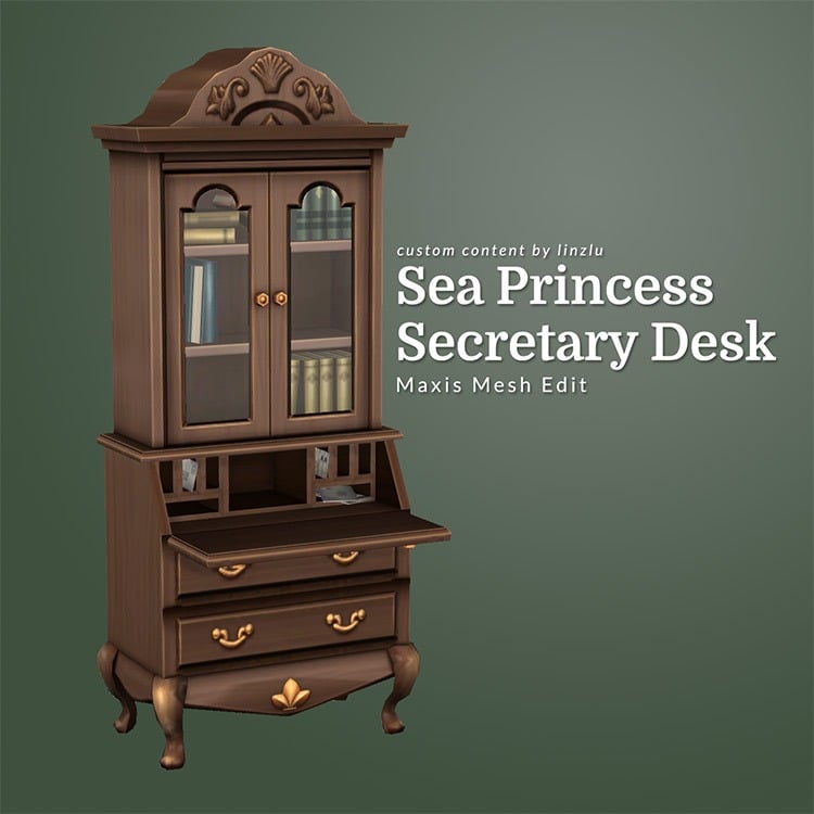 20 sea princess secretary desk ts4 cc
