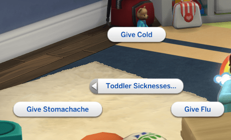 best sims 4 toddler mods - toddler sickness