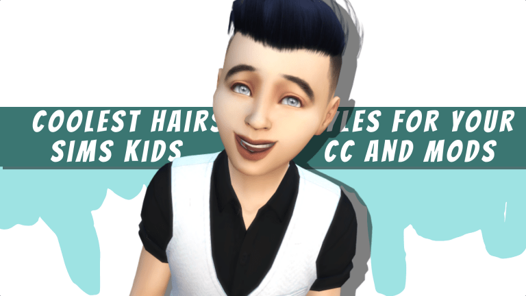 New Sims 4 Male Child Hair Custom Content