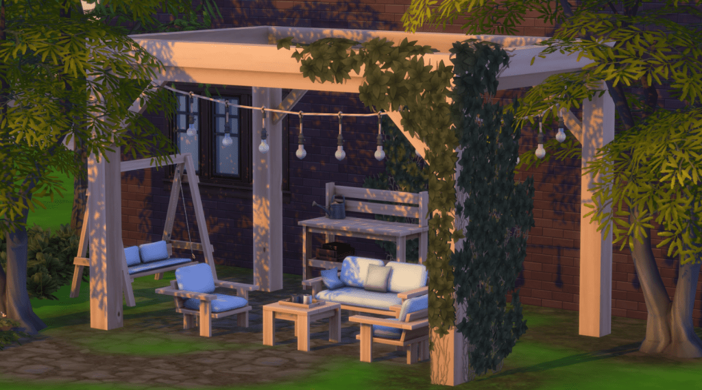 Ultimate Backyard Ideas Sims 4 Custom Content Snootysims - How To Turn Garden Into Patio Sims 4 Cc