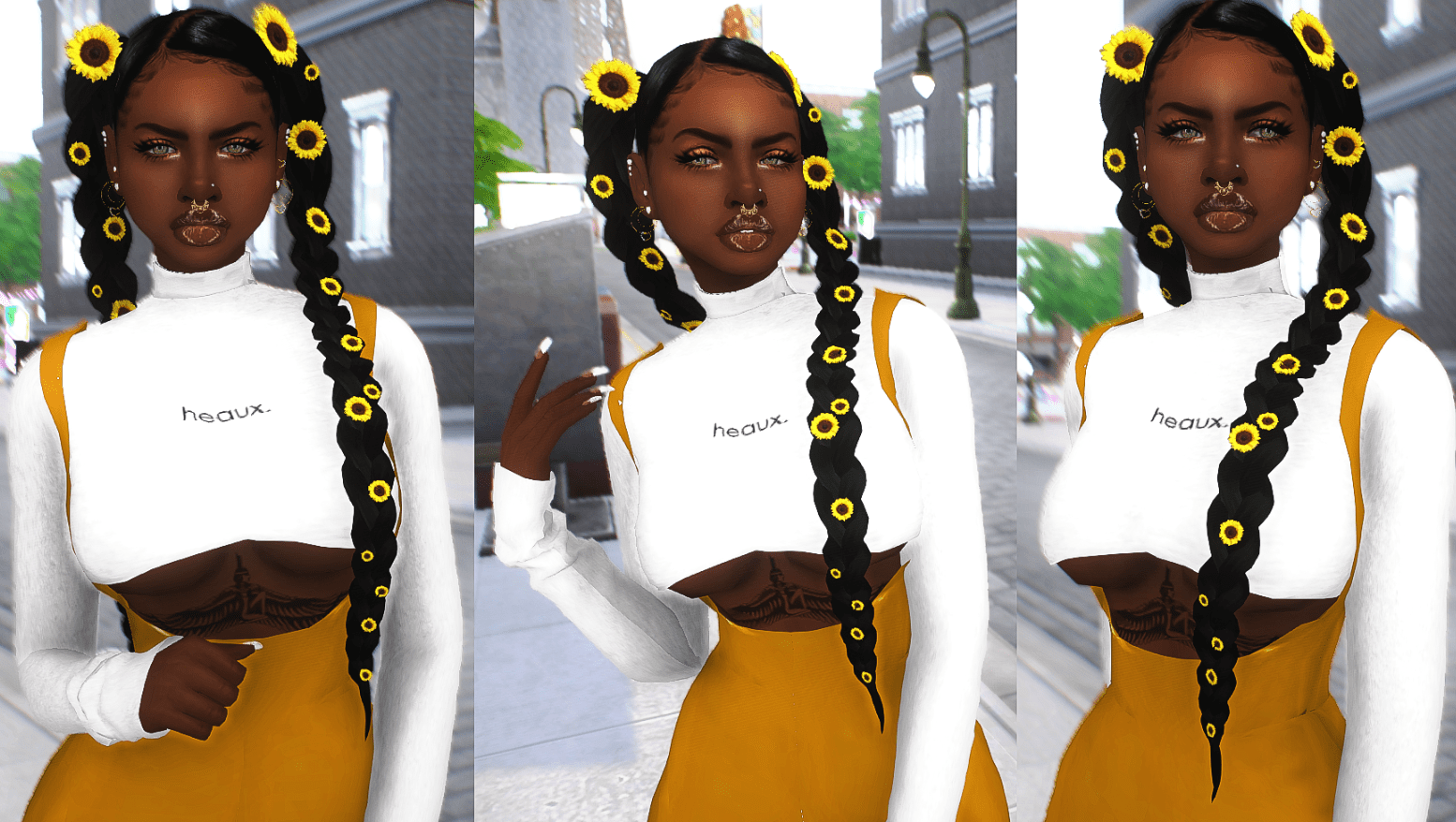 Sims 4 Ebonix Hair Custom Content You Will Love — Snootysims