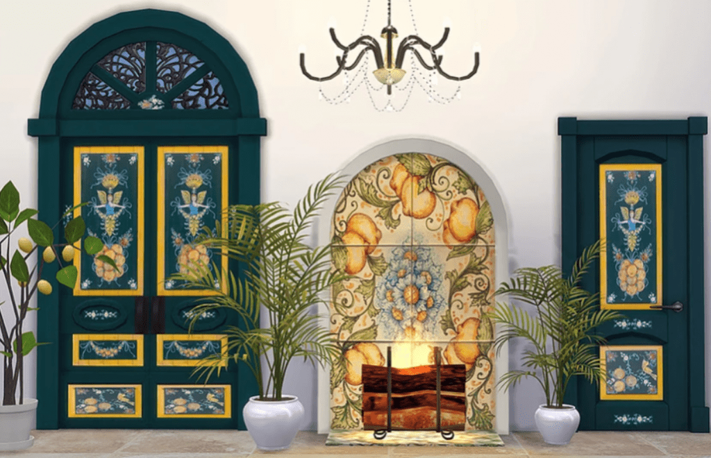 Sims 4 Fireplaces