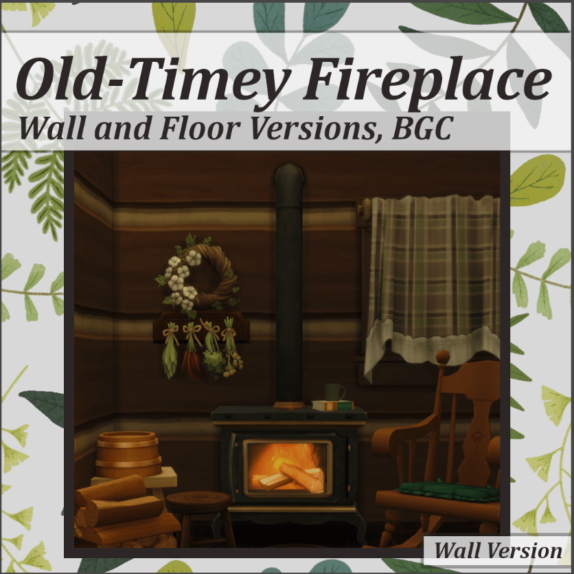 fireplaces sims4 cc 4