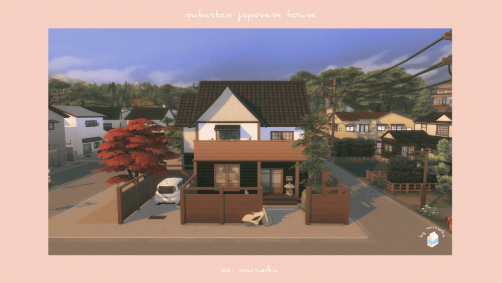 Sims 4 Japanese House