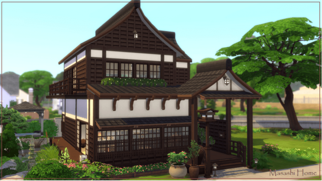 Sims 4 Japanese House