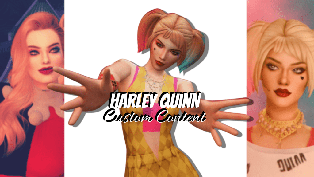 Sims 4 Harley Quinn cc