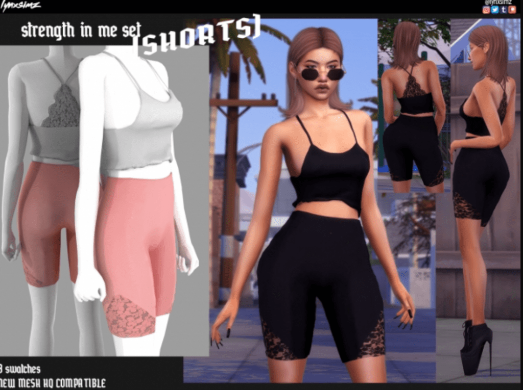 Sims 4 shorts