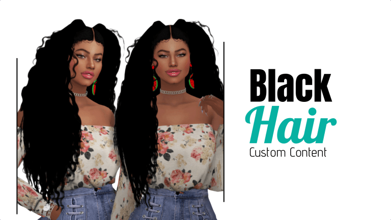 Sims 4 Black Hair CC to Wear All Year