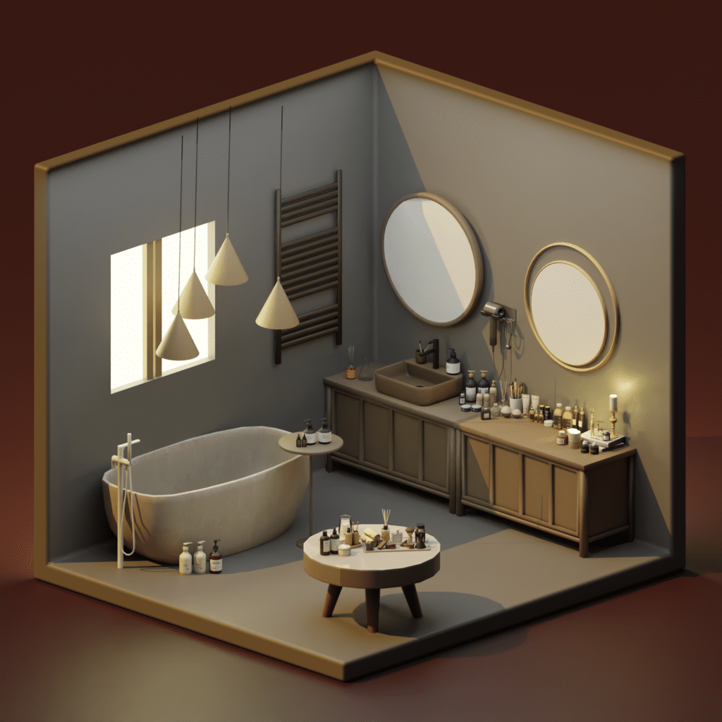 SNOOTYSIMS - All-In-One Bathroom Clutter