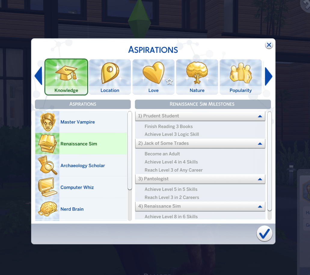 The Sims 4 Renaissance Aspiration: The Ultimate Guide