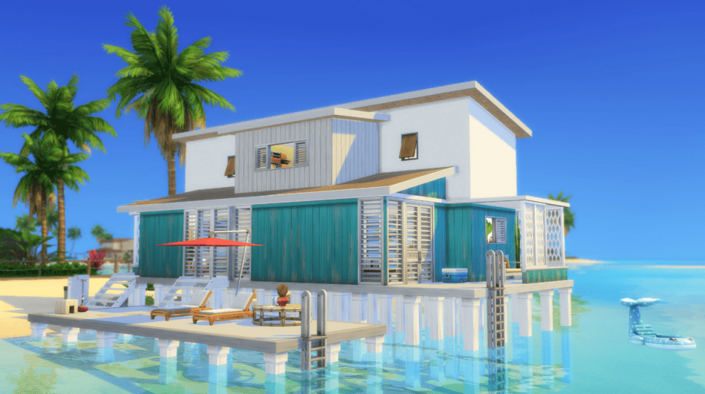 Sims 4 Beach House