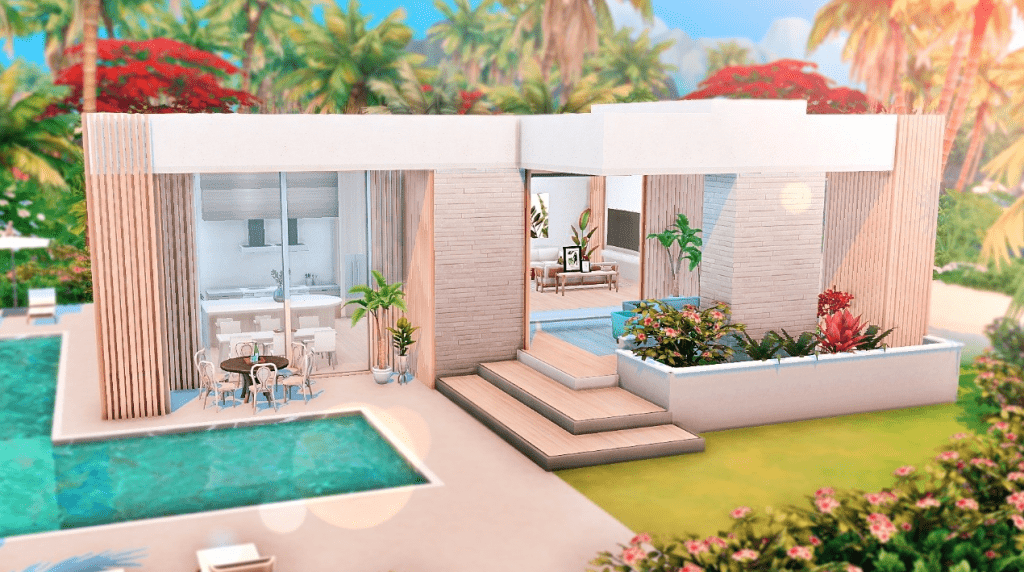 Sims 4 Beach House