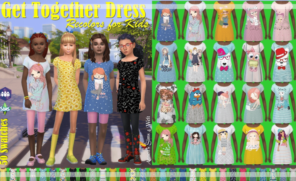 Sims 4 Children Clothes