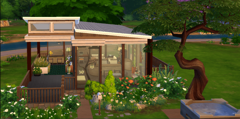 Some Sims 4 Small House Ideas! No CC- For Free