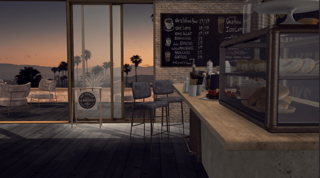 Most Sims 4 Coffee Shop mod& CC
