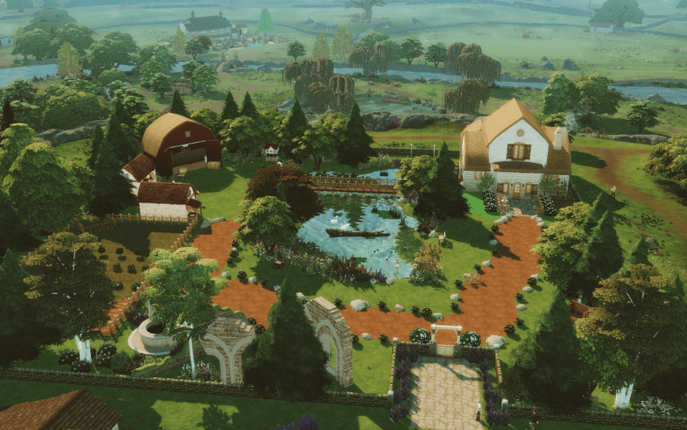 Sims 4 Farmhouse 