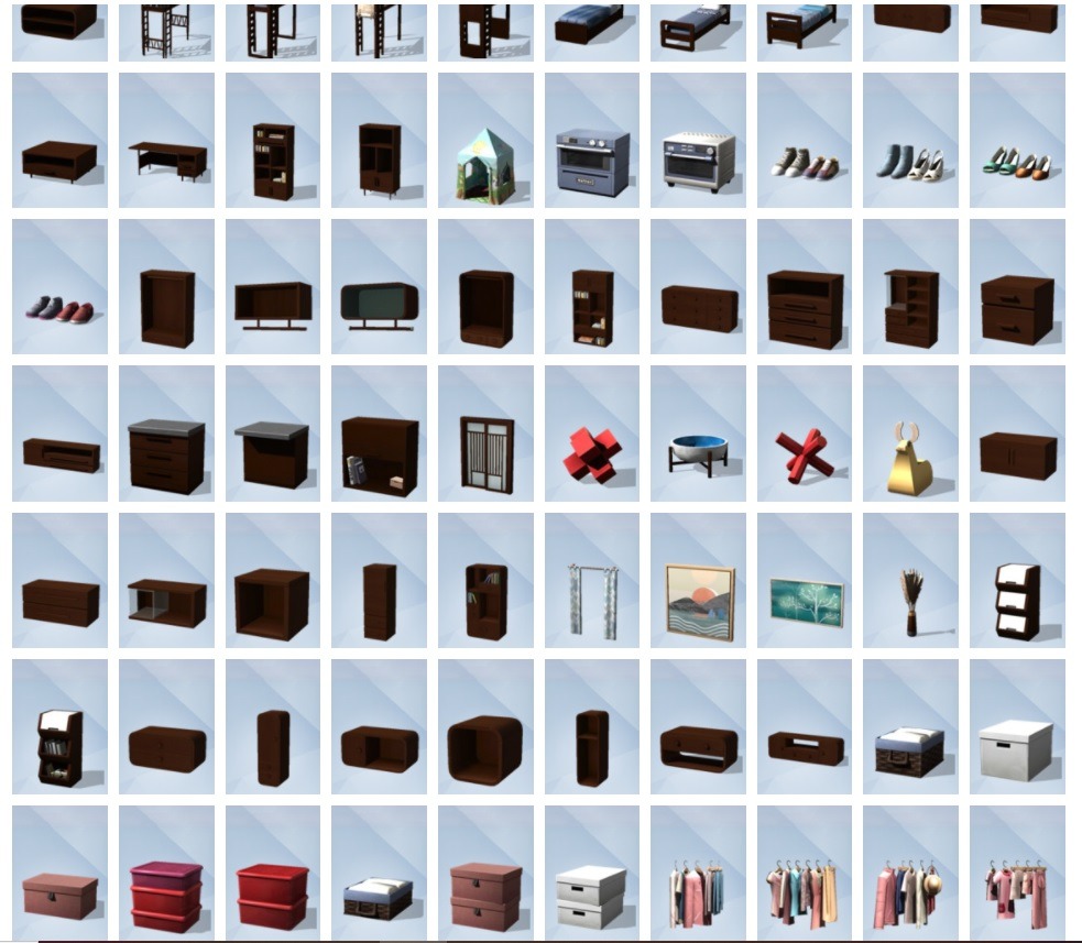 Sims 4 Home Decorator Items