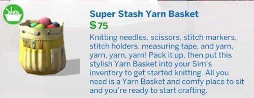 Sims Knitting