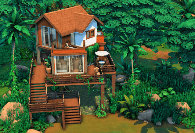 Sims 4 Treehouse