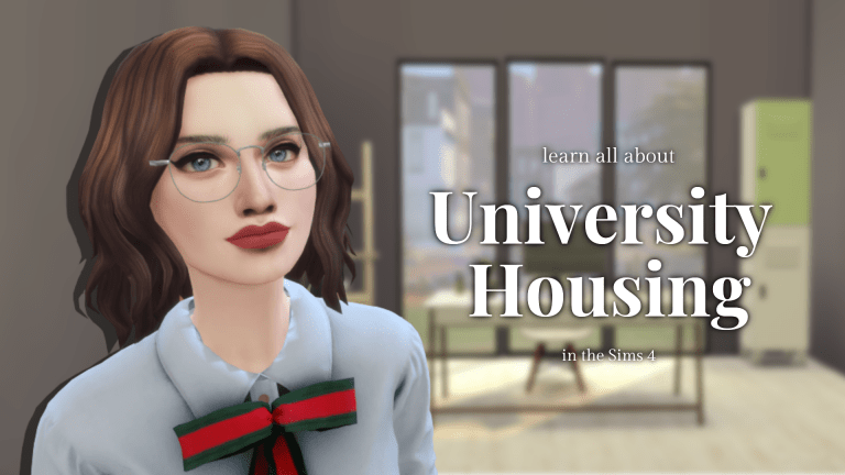 Find Out How Sims University Housing Is In Sims 4