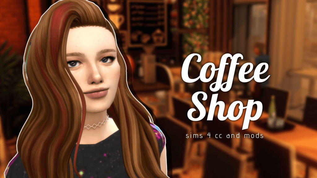Sims 4 Coffee Shop