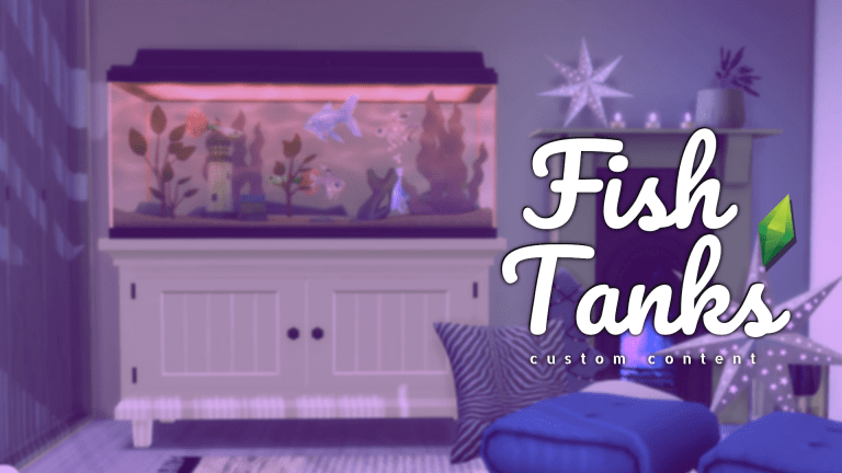 Sims 4 Fish Tank CC That You’ll Love to Have