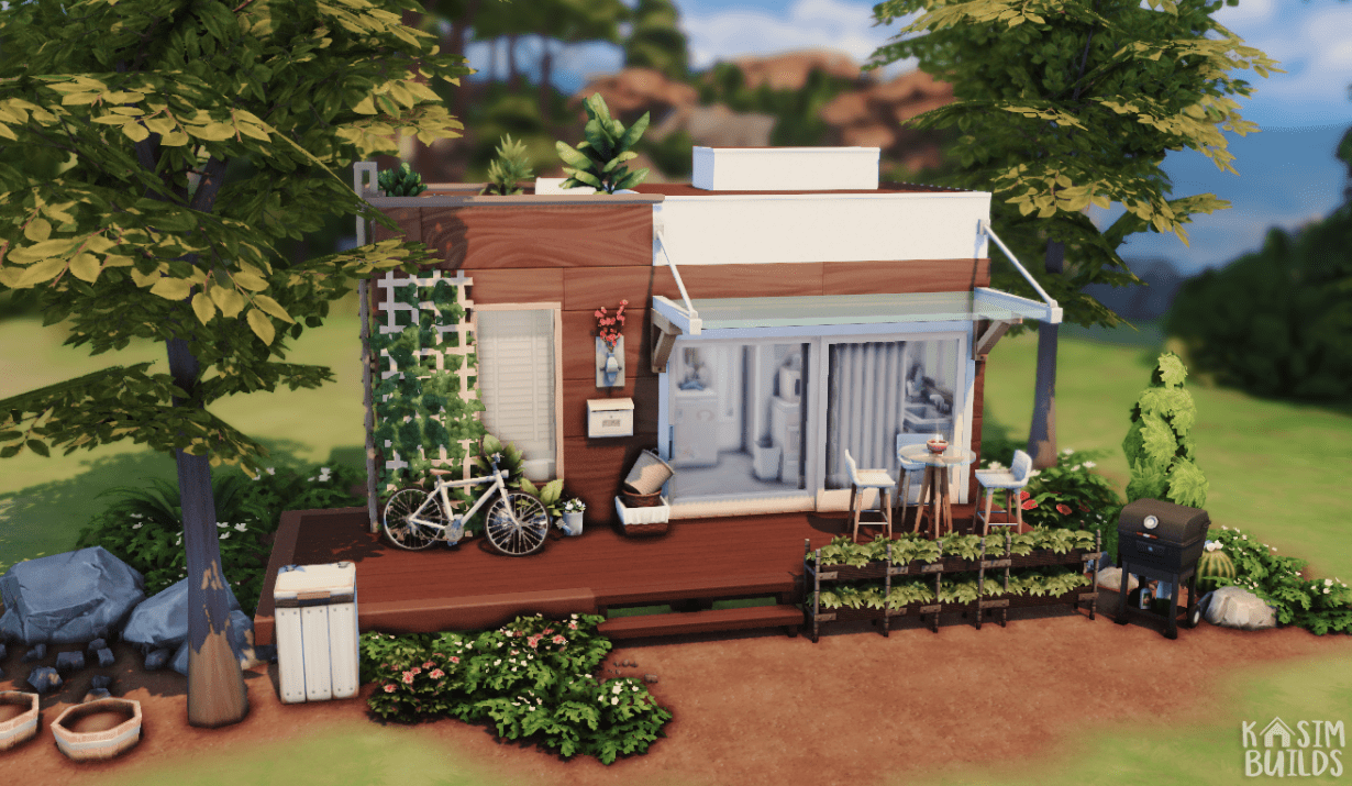 Some Sims 4 Small House Ideas! No CC For Free