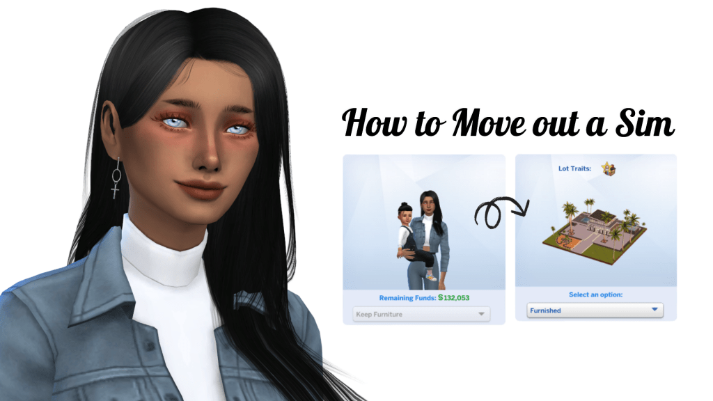 Move out of a Sims House