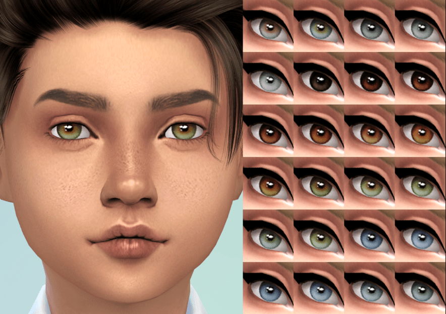 Whisper Eyes Sims 4