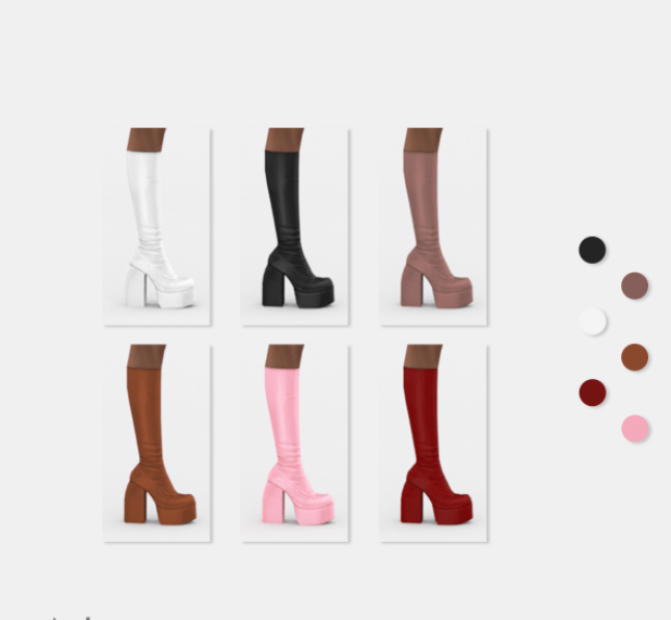 Sims 4 boots
