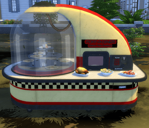 Fallout 4 Port A Diner (Buffet Table)