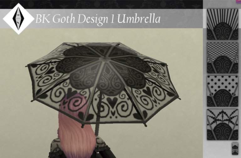 Sims 4 Umbrella Custom Content The New Trend! — SNOOTYSIMS