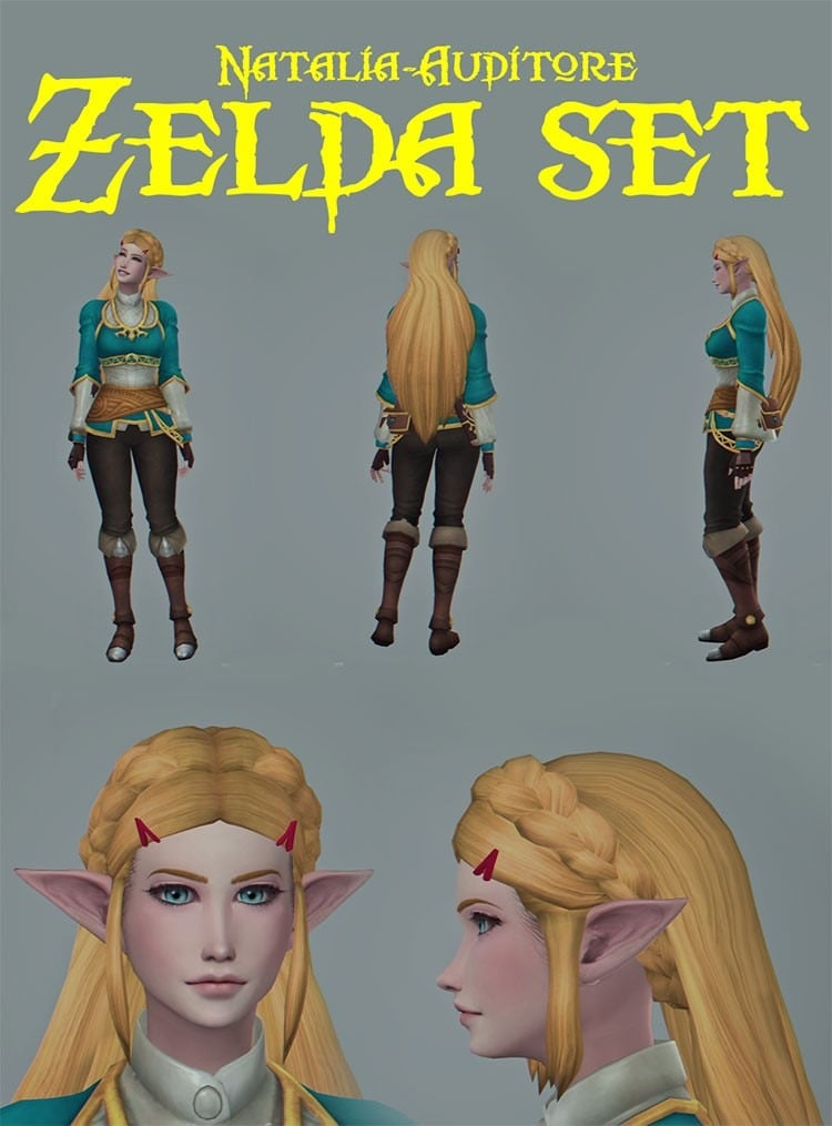 sims 4 legend of zelda custom content
