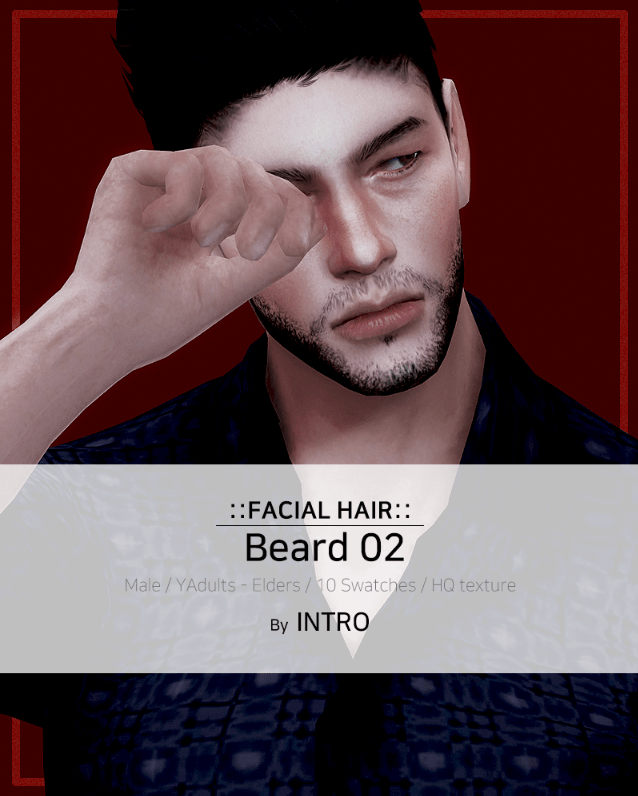 Rare Sims 4 Facial Hair And Beard Cc Findings — Snootysims 9174