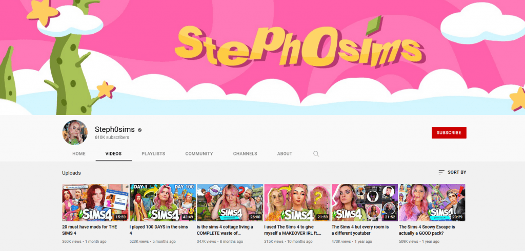 sims 4 youtuber 4