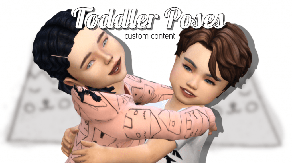 sims 4 toddler poses