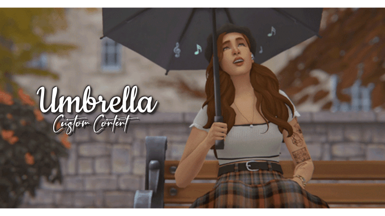 Sims 4 Umbrella Custom Content: The New Trend!