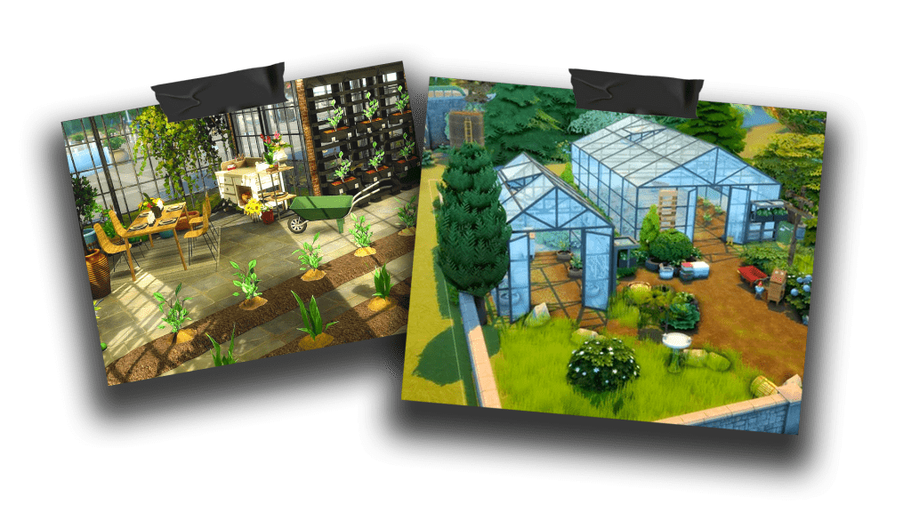 sims 4 indoor garden