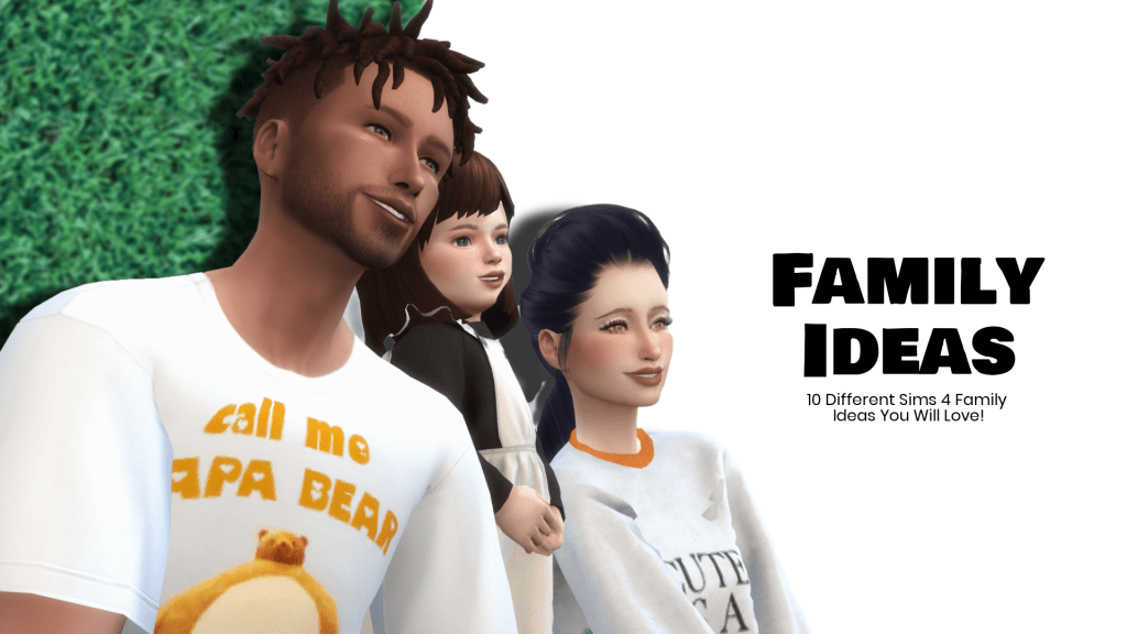 sims 4 family ideas