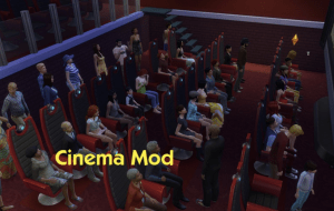 The Sims 4 Cinema Mod - The Ultimate Experience! — SNOOTYSIMS