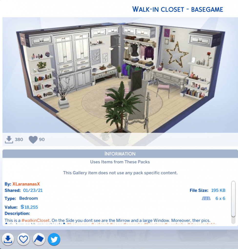 GIVE YOUR SIMS A BIRKIN WALL 💰👜 The Sims 4 Walk-In Closets CC Showcase +  LINKS 