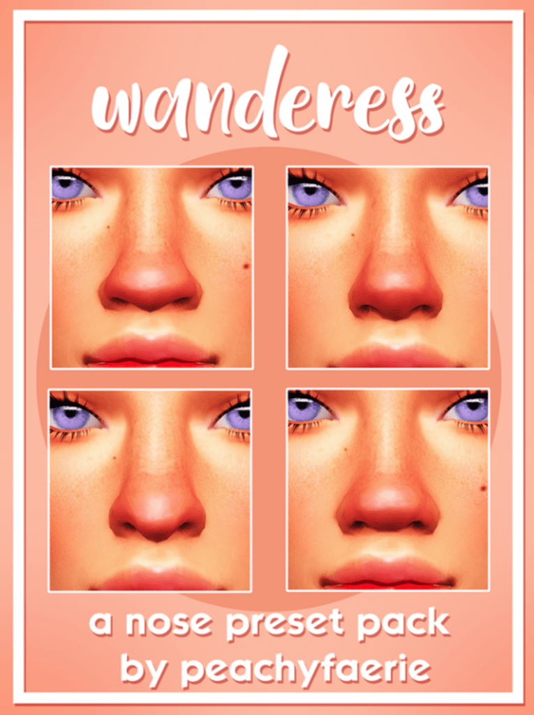 Sims 4 Nose Presets