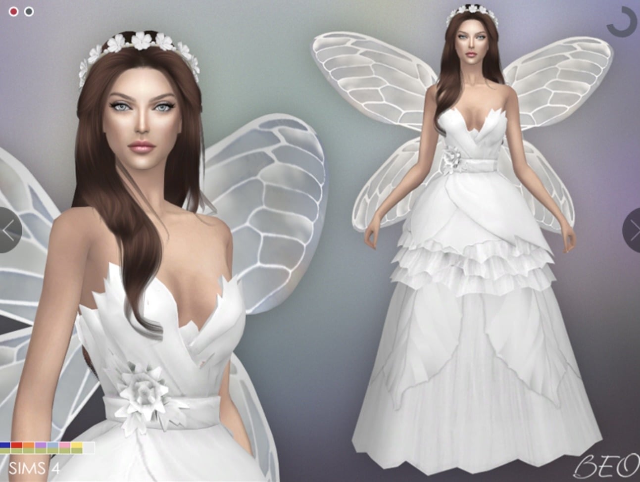 Fairy Wedding Dress – BEOCREATIONS