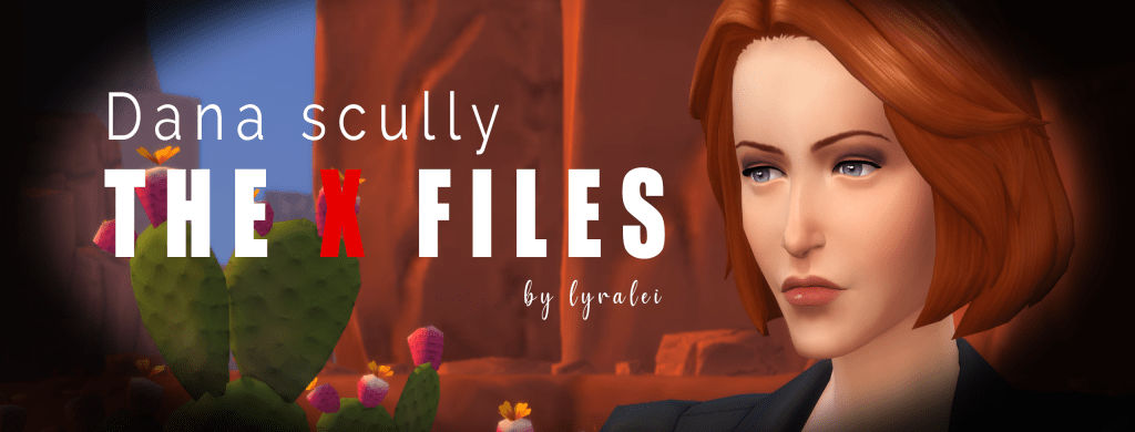 Dana Scully in Sims Form